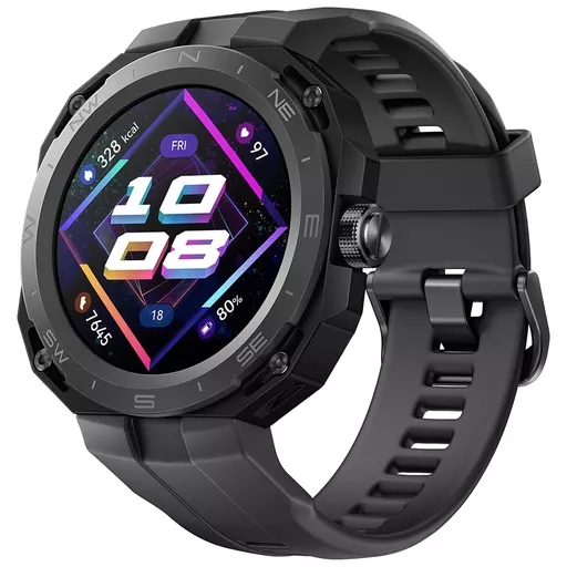 スマートウォッチ　HUAWEI スマートウォッチ WATCH GT Cyber GPS搭載 (ミッドナイトブラック) [WATCHGTCYBER/BK]