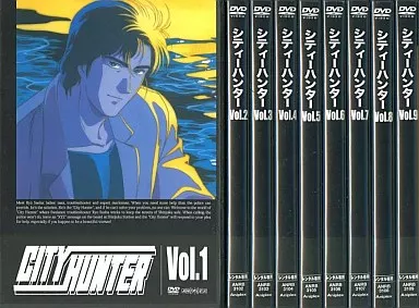 アニメ　レンタルDVD　CITY HUNTER 単巻全9巻セット