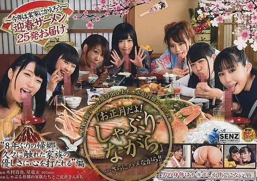 壁!机!椅子!から飛び出る生チ○ポが昔懐かしい実家 「お正月だよ!しゃぶりながら」…さらにハメながら!! “8年ぶりの帰郷、久々に触れた家族の優しさに心を打たれる”編
