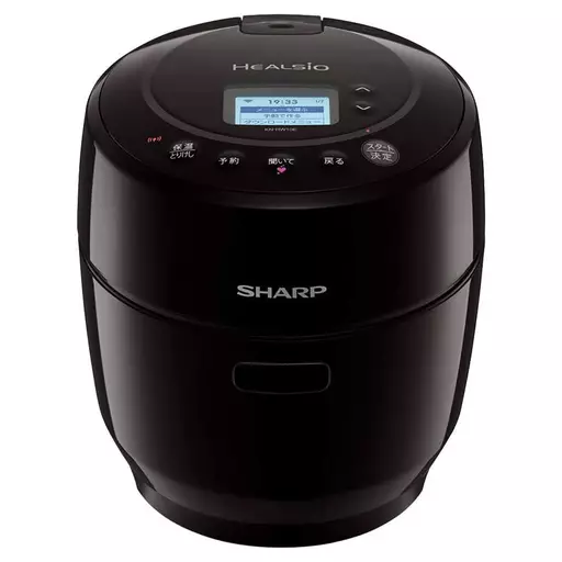 調理家電　シャープ ヘルシオ ホットクック 水なし自動調理鍋 (ブラック) [KN-HW10E-B]