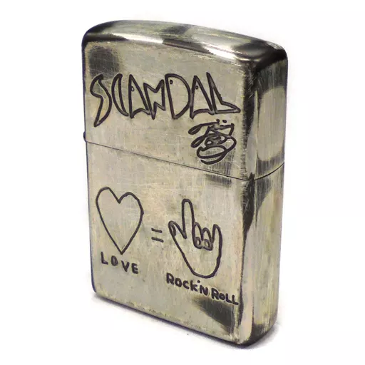 ZIPPO・ライター(女性)　SCANDAL 『tomomi』オリジナルモデル ZIPPO 受注生産限定品