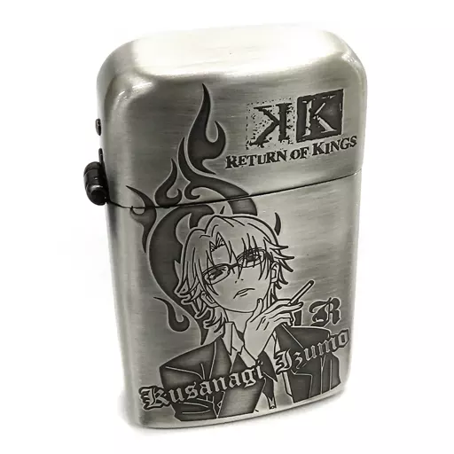 アニメK RETURN OF KINGS　草薙出雲 Zippo ライター　レア品 駿河屋 -<中古>草薙出雲 ZIPPOライター 「K RETURN OF KINGS」（ZIPPO
