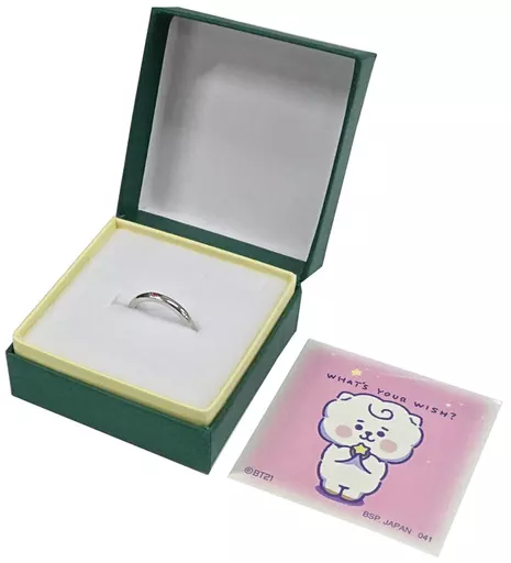 BT21 RJ I賞　P賞　一番アクセ　ジン　JIN 駿河屋 -<中古>RJ(ジン) シルバーリング 「一番アクセ BT21