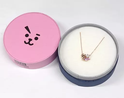 銀製品・指輪・アクセサリー(男性)　COOKY(ジョングク) ネックレス 「BT21 Collection meets SAMANTHA SILVA(サマンサシルヴァ)」