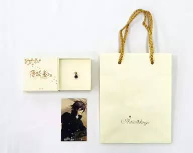 銀製品・指輪・アクセサリー(キャラクター)　斎藤一 風花チャーム 「薄桜鬼×Artemis Kings」