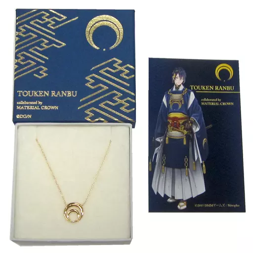 駿河屋 - 【買取】三日月宗近 イメージネックレス K18製 Mサイズ