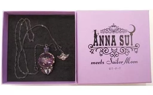 セーラームーン ANNA SUI キューティムーンロッドネックレス ブラック セーラームーン ANNA SUI キューティムーンロッドネックレス