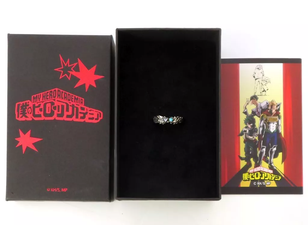 銀製品・指輪・アクセサリー(キャラクター)　轟焦凍 キャラクターモチーフリング 7号 「僕のヒーローアカデミア 英雄の休日 in マルイ」