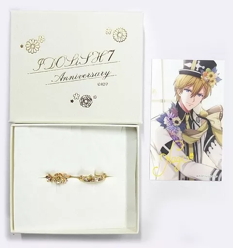 銀製品・指輪・アクセサリー(キャラクター)　六弥ナギ 2連リング IDOLiSH7記念日2019 「アイドリッシュセブン」
