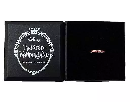 銀製品・指輪・アクセサリー(キャラクター)　ハーツラビュル寮 メッセージリング 15号 K10ピンクゴールド 「ディズニー ツイステッドワンダーランド×U-TREASURE」