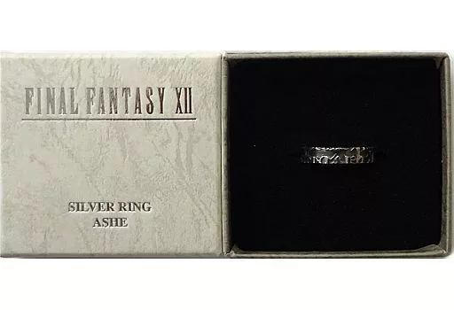 入手まず無理 新品 ファイナルファンタジー XII  アーシェ シルバーリング FF12 アーシェ シルバーリング 15号 - メルカリ