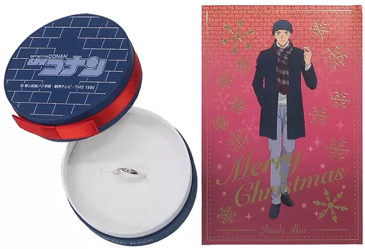 銀製品・指輪・アクセサリー(キャラクター)　赤井秀一モデル シルバーリング(クリスマスカード付き) 11号 「名探偵コナン×THE KISS」