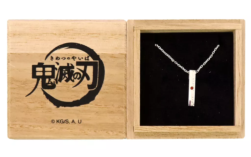 煉獄杏寿郎 シルバーネックレス チェーン50cm 「鬼滅の刃×THE KISS」