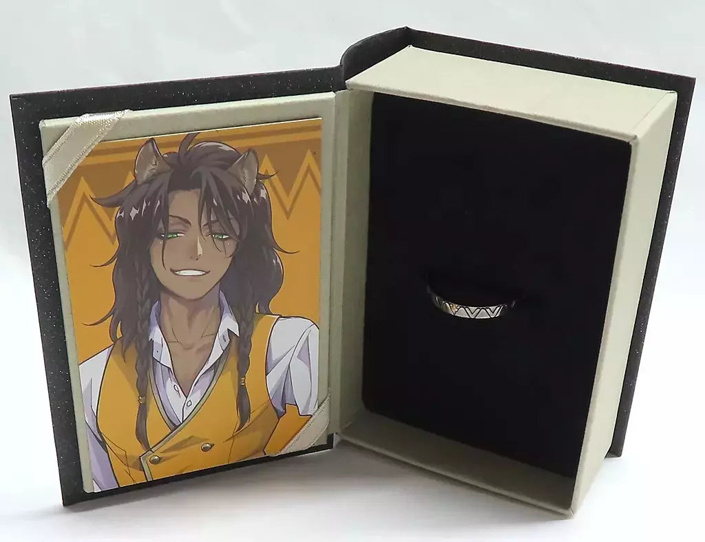 銀製品・指輪・アクセサリー(キャラクター)　レオナ・キングスカラー フラットシルバーリング 9号 「ディズニー ツイステッドワンダーランド」