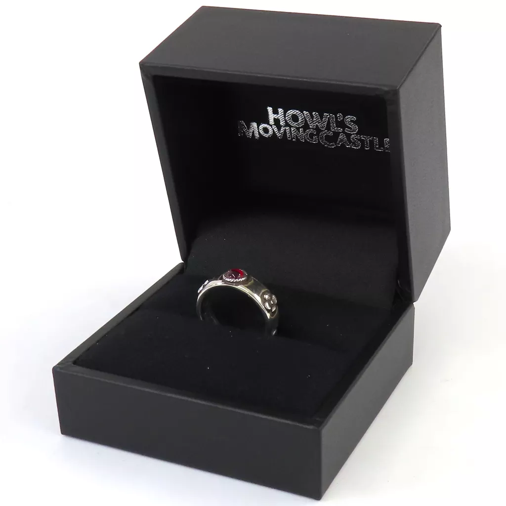 ソフィー＆ハウル(赤) リング 12号 「ハウルの動く城」 三鷹の森ジブリ美術館限定グッズ