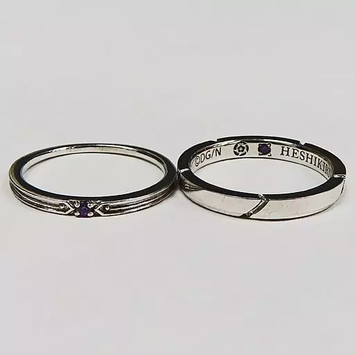 銀製品・指輪・アクセサリー　[破損品] へし切長谷部 イメージリング 5号 Silver925×CZ製 「刀剣乱舞-ONLINE-×MATERIAL CROWN」 駿河屋 -<中古>[破損品/箱・ギャランティーカード欠品] へし切