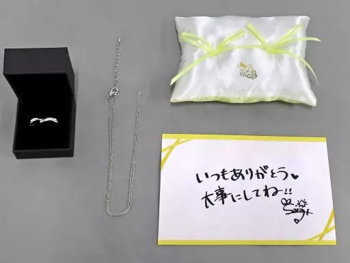 銀製品・指輪・アクセサリー　[メッセージカード欠品] 緑仙 ライバーイメージリングセット 「バーチャルYouTuber にじさんじ ジューンブライド2022」 にじさんじジューンブライド2022 グッズ＆ボイス」2022年6月10日