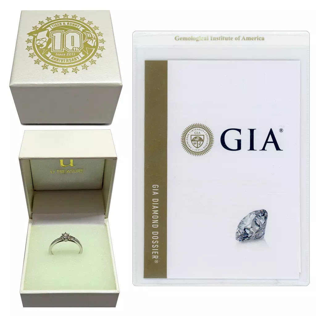 10周年記念リング プラチナ 18号 「TIGER & BUNNY」