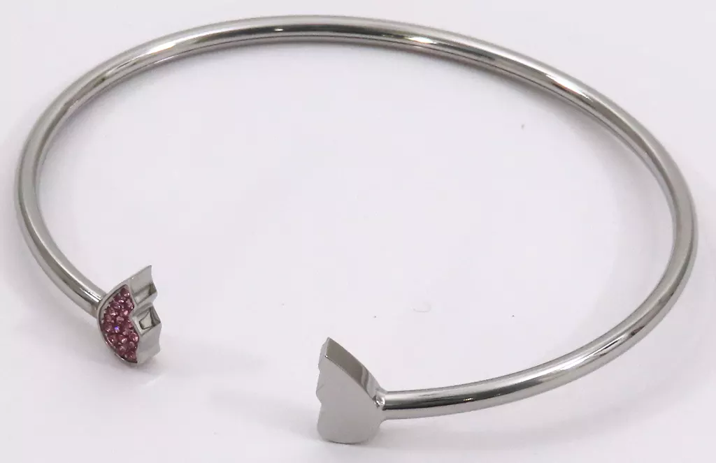 銀製品・指輪・アクセサリー　岩橋玄樹 Separate Heart Bangle Silver(バングル) 「TwO hundRED」
