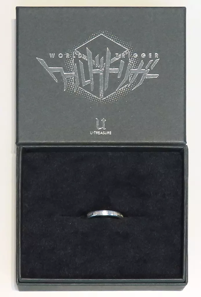 銀製品・指輪・アクセサリー　生駒達人 メッセージリング シルバー 14号 「ワールドトリガー」