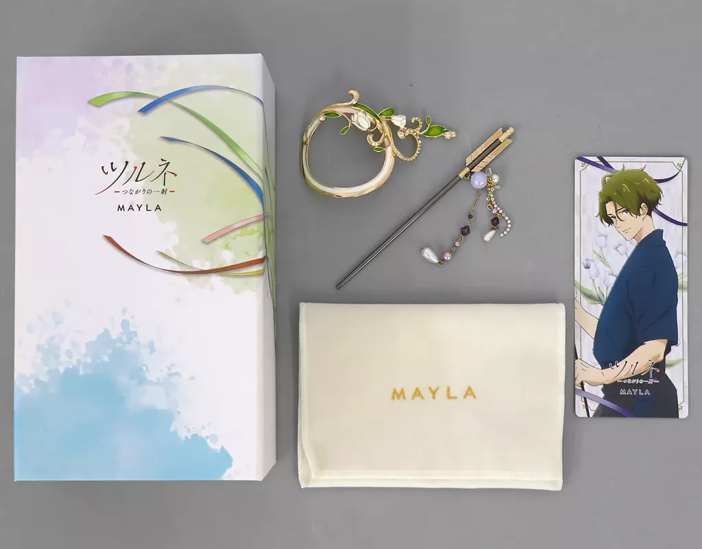 藤原愁 アイコニック ヘアオブジェ マジェステ+簪 「ツルネ -つながりの一射- Produced by MAYLA」_img