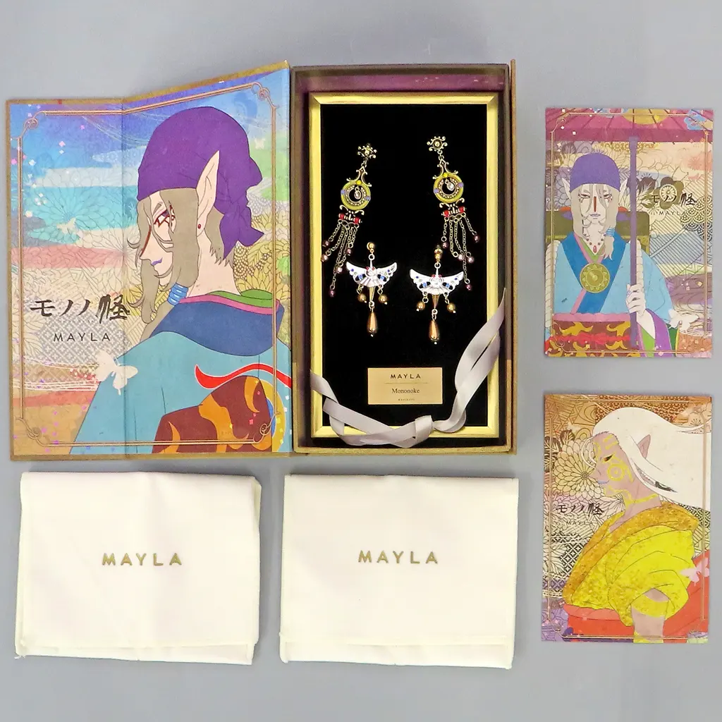 薬売り(ハイパーver.) アイコニック イヤオブジェ(ピアス) コンプリートセット 「モノノ怪×MAYLA」
