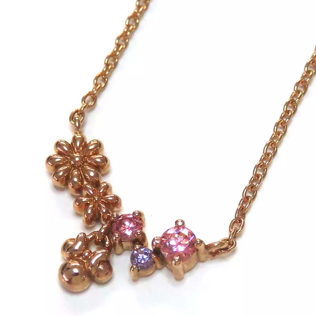 銀製品・指輪・アクセサリー　ミニーマウス(モチーフ) シルバー ペンダント ネックレス 「ディズニー」