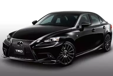 ミニカー　1/43 LEXUS IS 350 F SPORTS PARTS TRD (ブラック) [CT531]