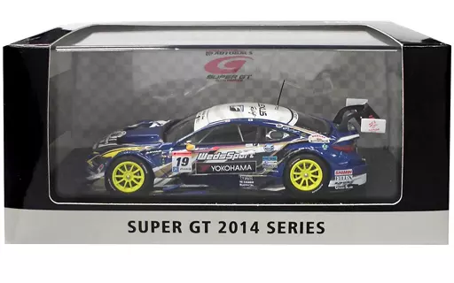 1/43 LEXUS RC F WedsSport ADVAN RC F SUPER GT500 2014 #19(ブルー×イエロー) [45069]