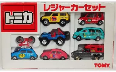 レジャーカーセット(7台セット/日本製) 「トミカ」 [261926]