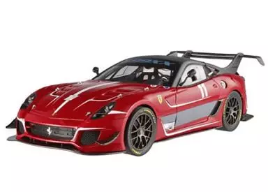 駿河屋 -<中古>1/18 フェラーリ 599XX EVO No.11(レッド) 「Hot Wheels