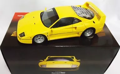 ミニカー　1/18 フェラーリF40(イエロー) [08411Y]
