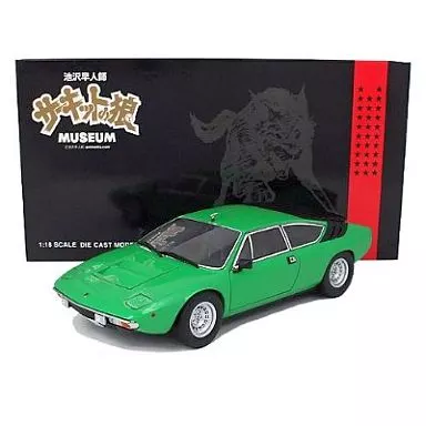 ミニカー　1/18 ランボルギーニ ウラッコ(サーキットの狼)グリーン 土方年男(ミュージアムパッケージ) 「サーキットの狼」 [K08441CWM]