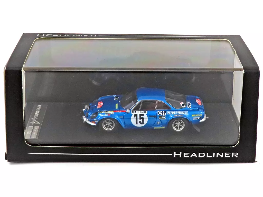 ミニカー　1/43 Alpine Renault A110 1800 (#15) 1973 Monte Carlo [HL0801]