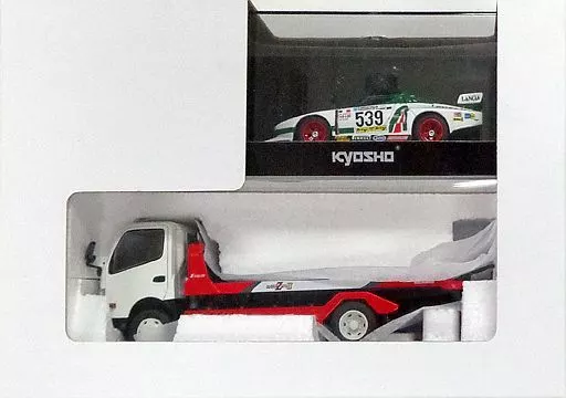 ミニカー　1/43 HINO KYOKUTO FLATOP ZERO II +ランチア(ホワイト) [KS67391WL]