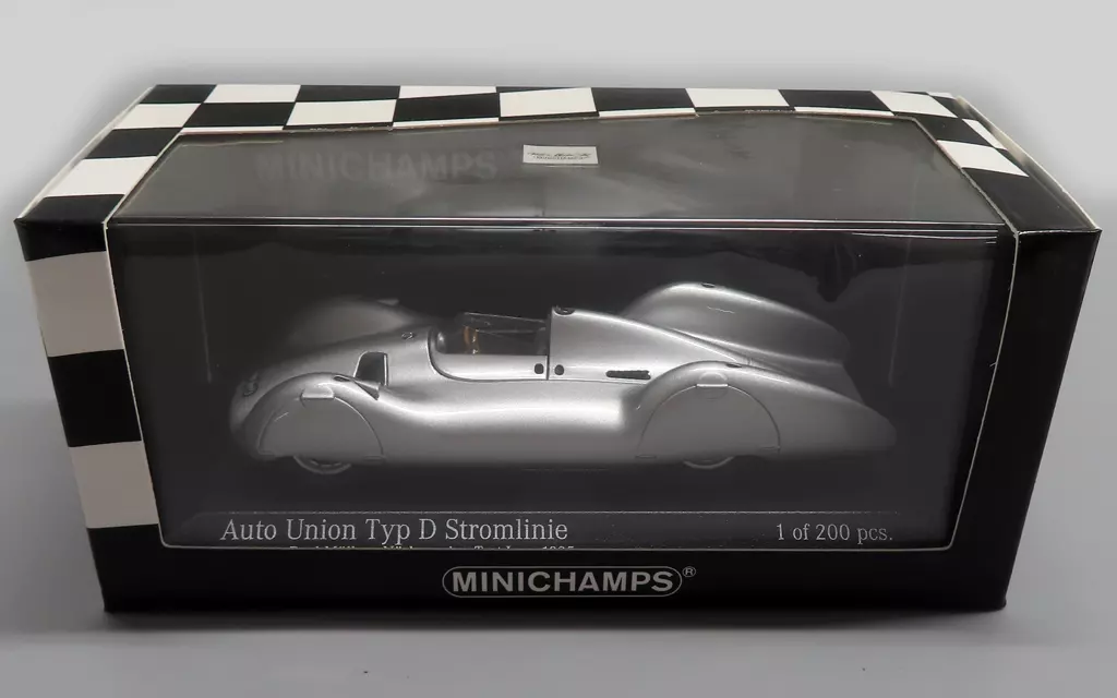 1/43 アウト ユニオン タイプ D STROMLINIE HERMANN PAUL MULLER ニュルブルクリング 6月テスト 1935 [410382000]