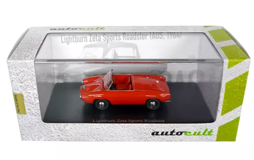 ミニカー　1/43 Lightburn Zeta Sports Roadster 1964(レッド) [02005]