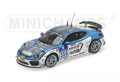 ミニカー　1/43 ポルシェ ケイマン GT4 クラブスポーツ BOHR/SCHMICKLER/HUMBERT 24時間 ニュルブルクリング 2016 [437166155]