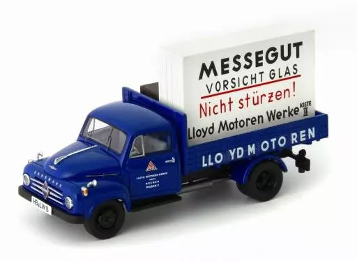 ミニカー　1/43 Borgward B1500 ピックアップトラック `Lloyd`(ブルー) [11003]