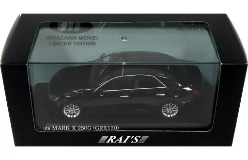 1/43 Toyota MARK X (GRX130) 250G POLCE CAR 2014 警視庁所轄署捜査指揮車両(ブラック) 宮沢模型限定 [HL431402]_img