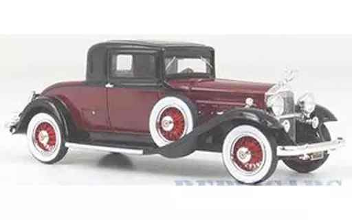 ミニカー　1/43 パッカード 902 スタンダード エイト クーペ 1932(ダークレッド×ブラック) [NEO47105]