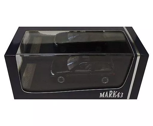 ミニカー　1/43 ホンダ シビック Si EF3 With 無限 CF-48 ホイール(ブリリアントブラックメタリック) [PM4358SBK]