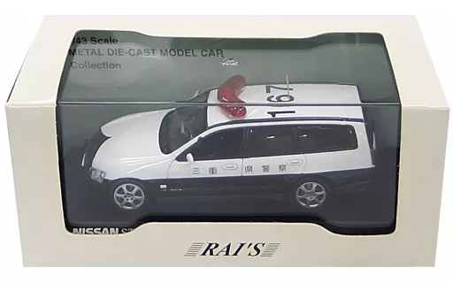 ミニカー　1/43 NISSAN STAGEA 250RS PATROL CAR 2002 三重県警察 警ら車両 #167(ホワイト×ブラック) [H7430203]