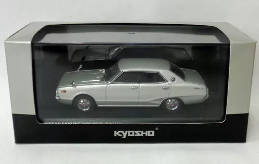 ミニカー　1/43 NISSAN SKYLINE 2000 GT-X GC110(シルバーメタリック) [03271S]