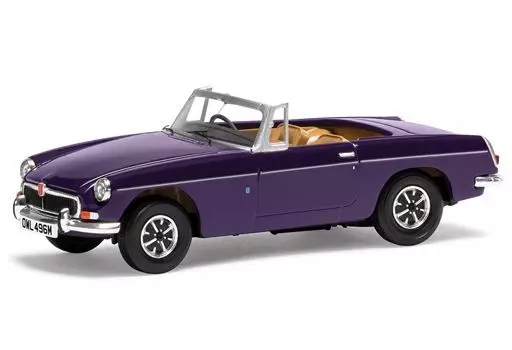 ミニカー　1/43 MGB ロードスター(アコナイトパープル) [CGVA10712]