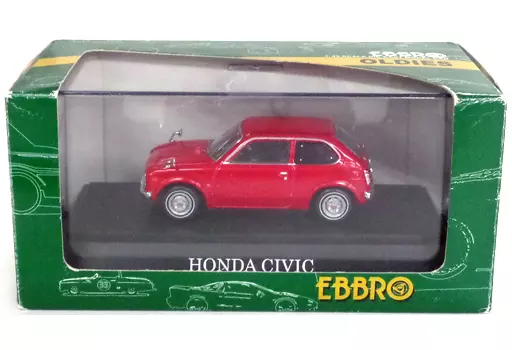 【中古】「未使用品」エブロ 1/43 ホンダ シビック ハイデラックス レッド 43122 完成品 中古】エブロ 1/43 ホンダ シビック ハイデラックス レッド 43122 完成