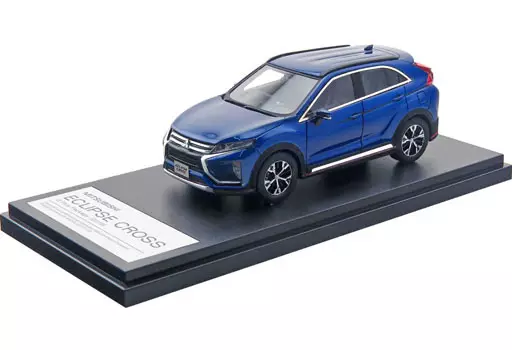 ミニカー　1/43 MITSUBISHI ECLIPSE CROSS G Plus Package 2018(ライトニングブルーマイカ) [HS222BL]