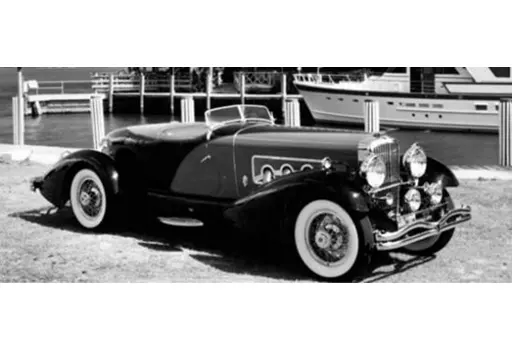ミニカー　1/43 デューセンバーグ J SWB French True Speedster by Figoni 1931 #J-465-2509(ブラック×ブルー) [MX50406-032]