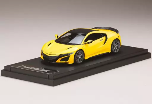 ミニカー　1/43 Honda NSX NC1 2020 オプション装着車(イエローパール) [PM43137CY]