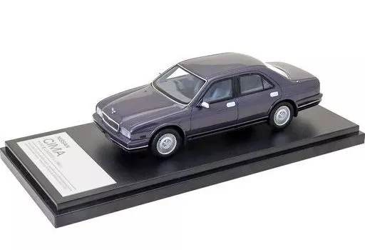 ミニカー　1/43 NISSAN CIMA TYPE III LIMITED L 1991(パープリッシュグレー) 「ハイ・ストーリーシリーズ」 [HS334GY]